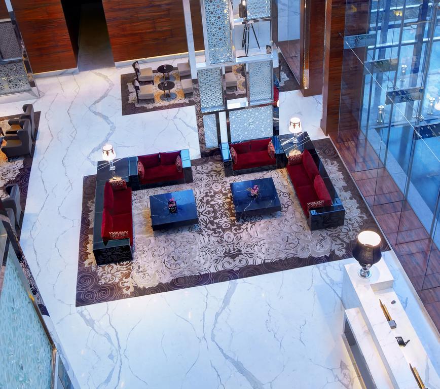 גורגאון Taj City Centre Gurugram מראה חיצוני תמונה The lobby of the hotel