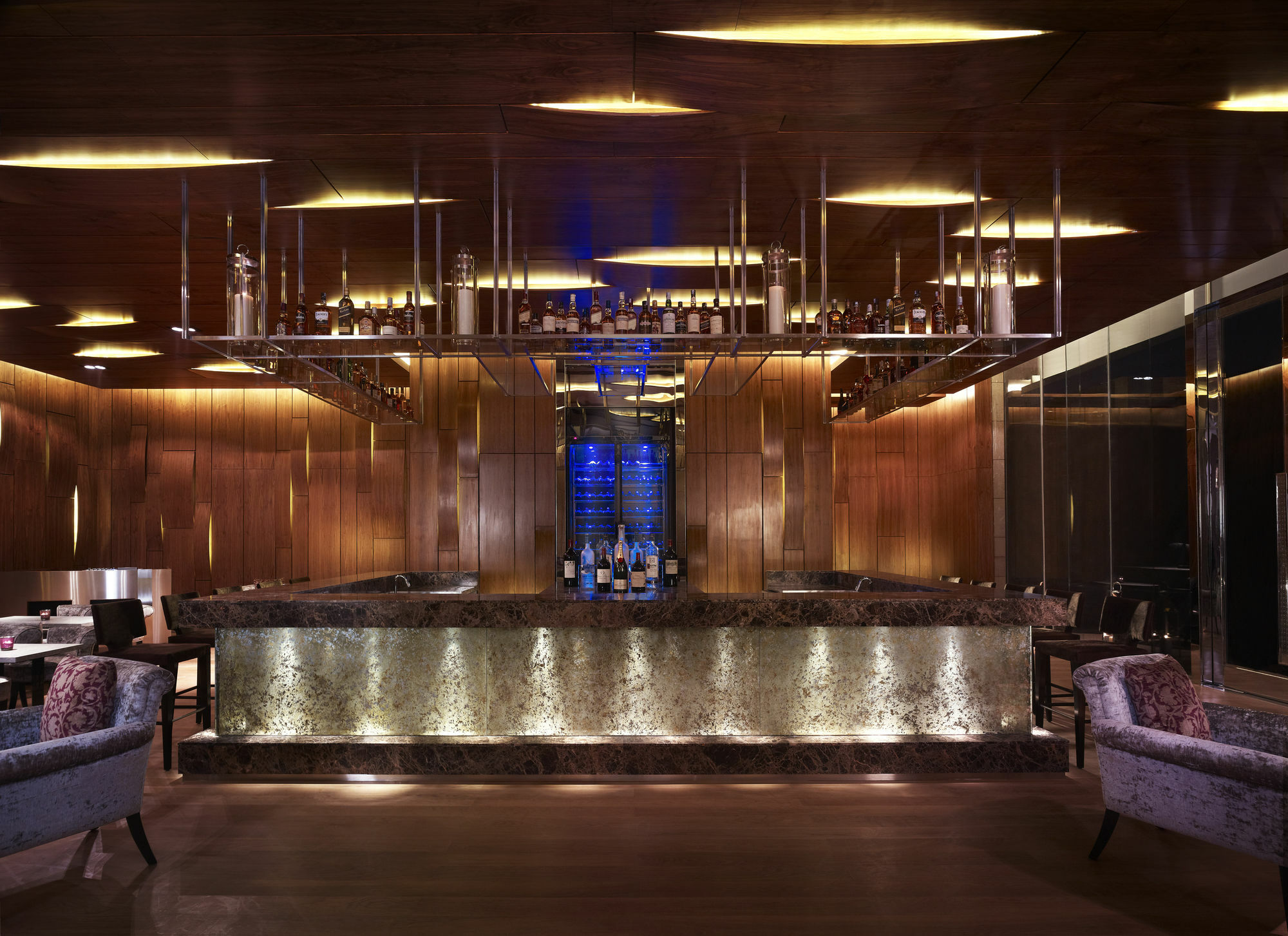 גורגאון Taj City Centre Gurugram מראה חיצוני תמונה The bar at the 101 Sky Lounge